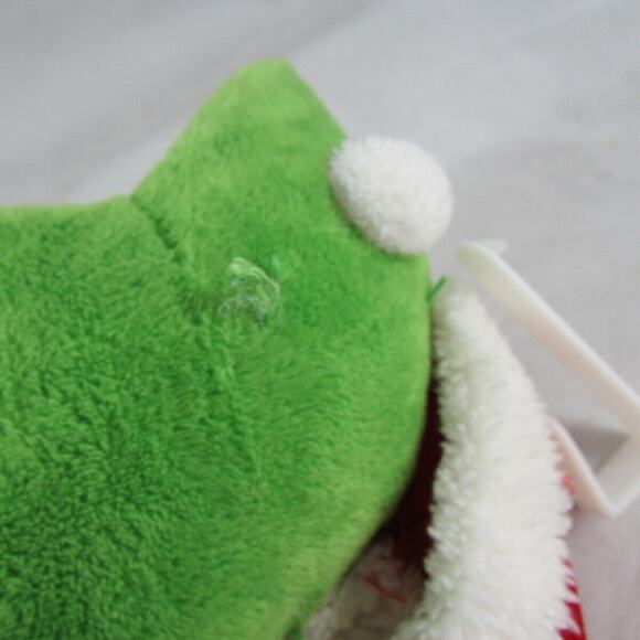 Dan Dee Disney 13" Kermit Santa Christmas Holiday Plush Toy Muppet Sesame Street - Picture 4 of 7